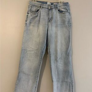 Kensie Light vintage Blue Straight Leg Jeans